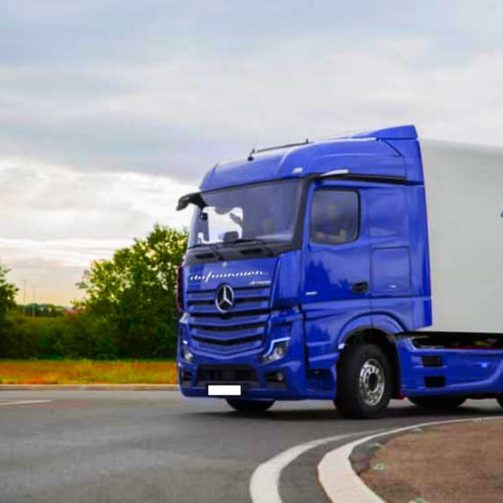 Skid Trailer for regulatory braking tests