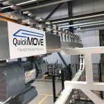 Quick MOVE – 3D Conveyor System: Flexible loading/ unloading of machines