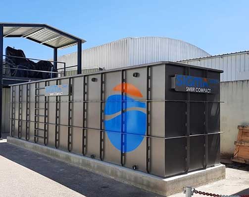 SIGMADAF CLARIFIERS: MBR system - Biological reactor + membrane filtration