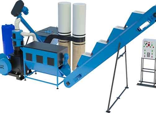 TechnoMaszBud - Granulation Line LDG-3000 (KOMBI)