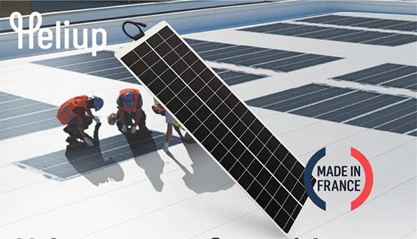 Heliup: Value your rooftop with lightweight solar panels